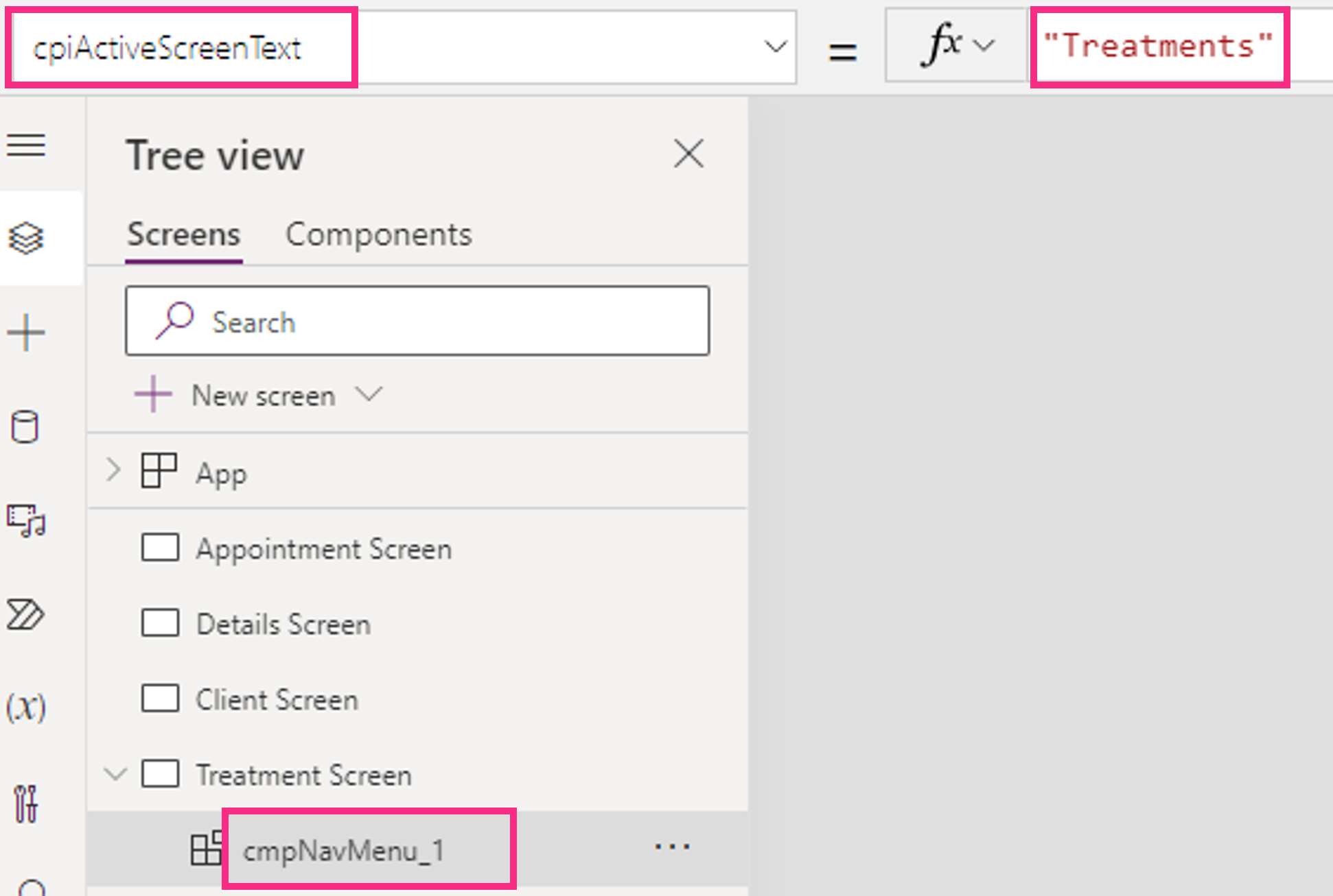 Building a Menu Component in Power Apps - Platforms of Power