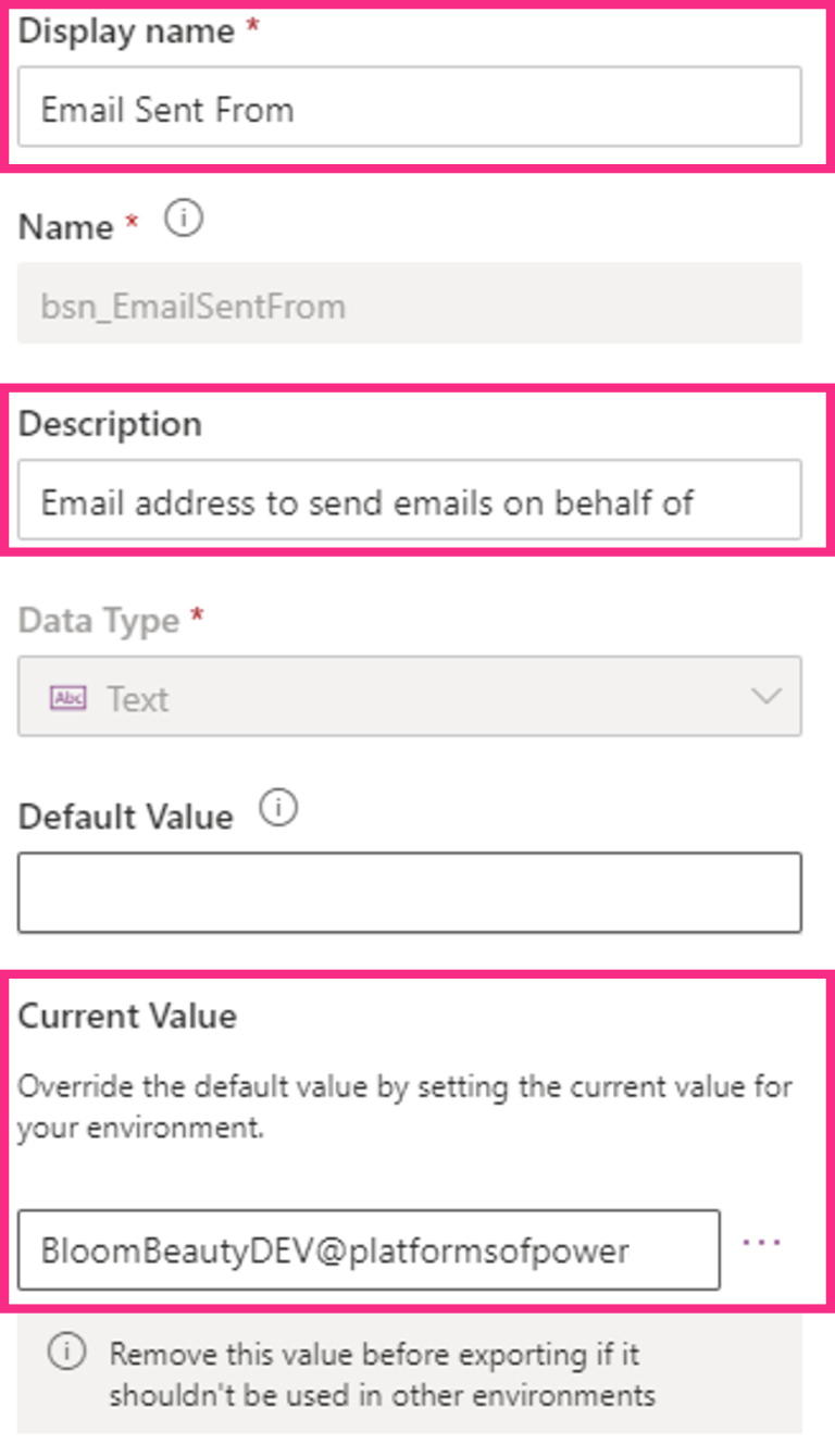 Power Platform Environment Variables Platforms of Power