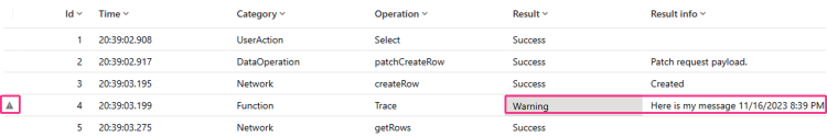 Using The Trace Function In Power Apps - Platforms of Power